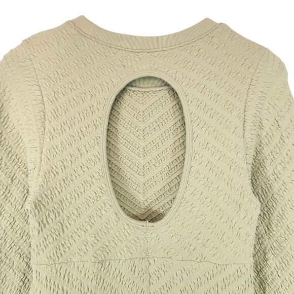 NWT Free People Gabby Seamless Dress in Dried Aloe Green - Picture 7 of 12